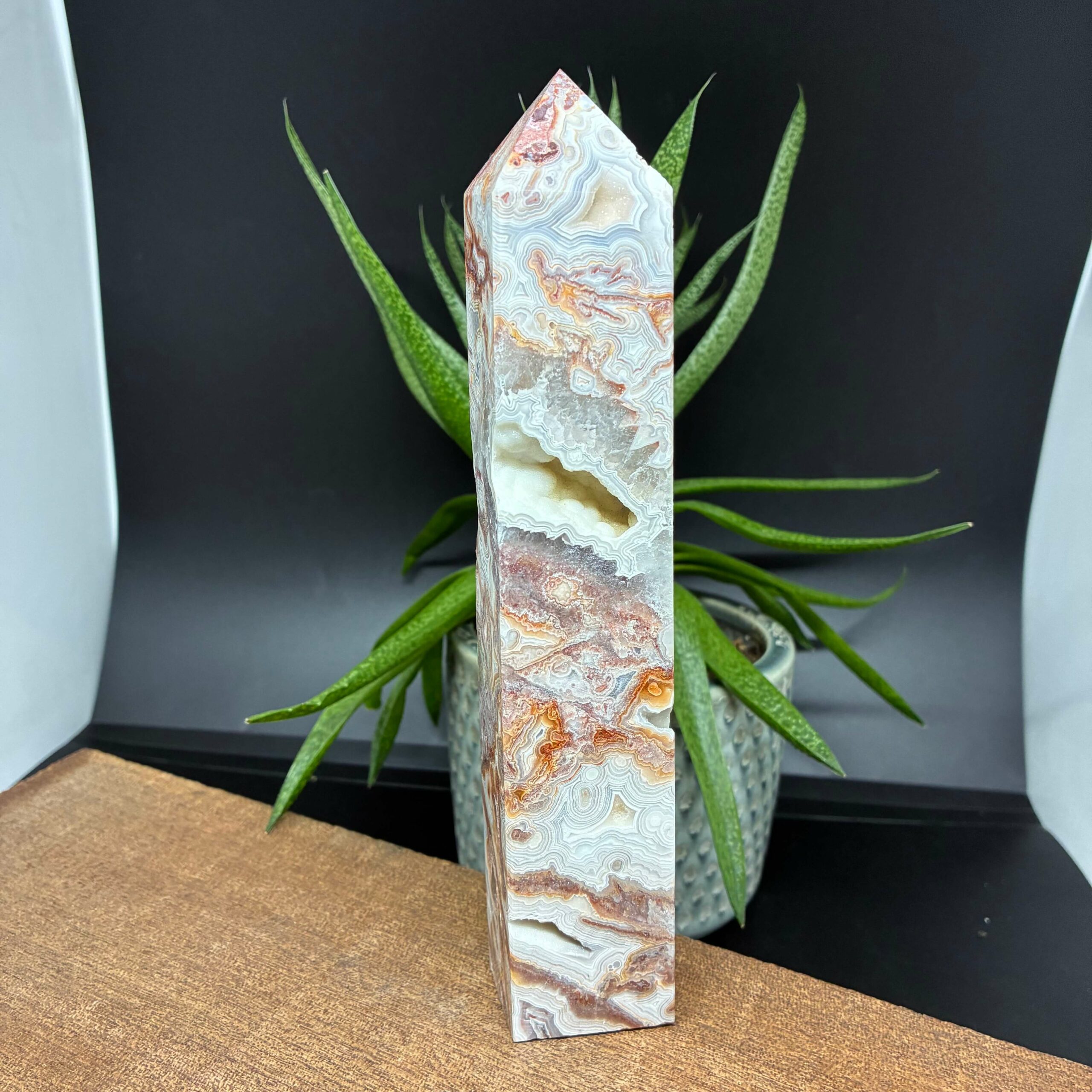 Mexicansk Agat Tårn Stor