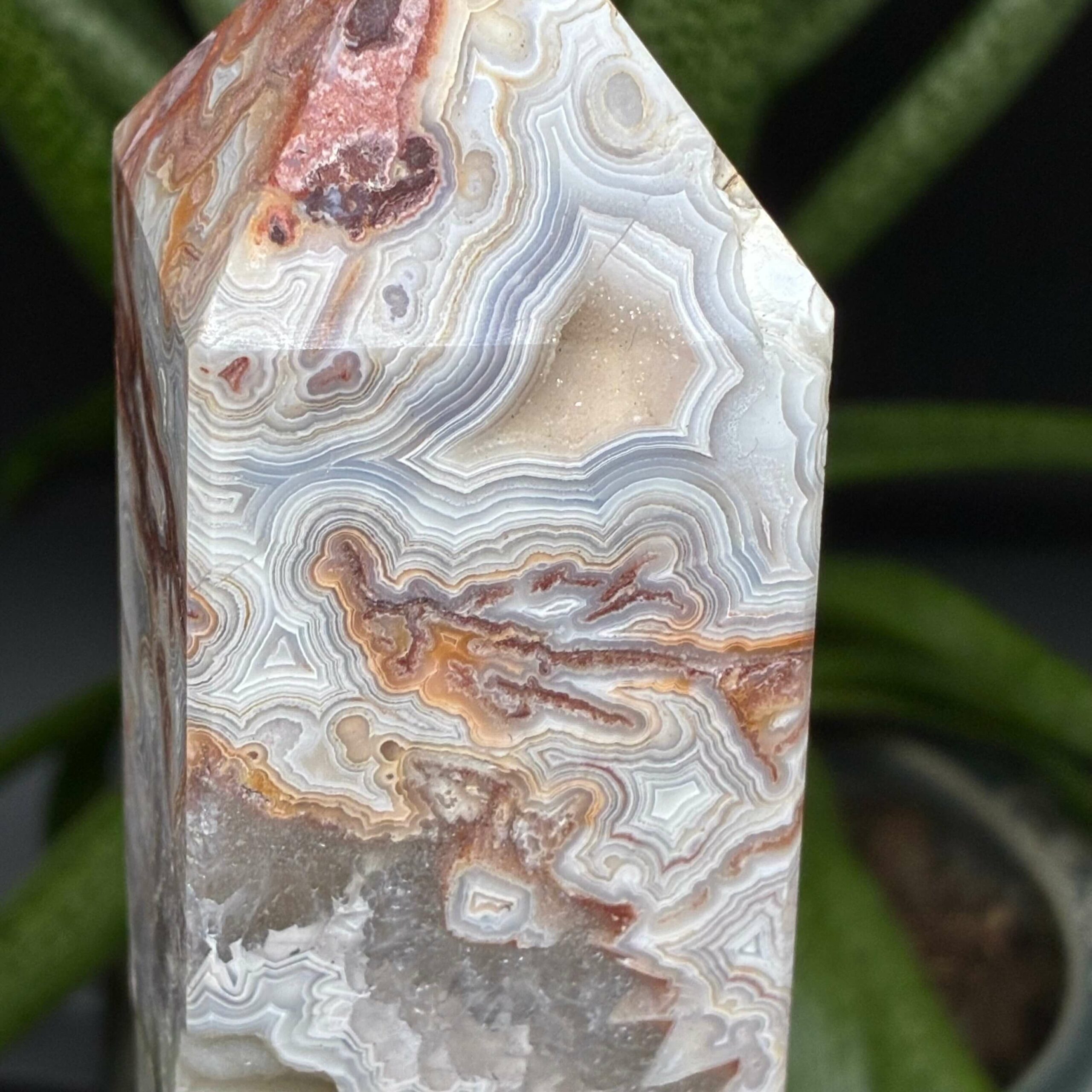 Mexicansk Agat Tårn Stor