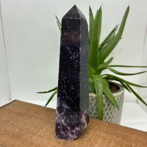 Alternative view of Lepidolit Tårn Stor (4) 18,4 cm