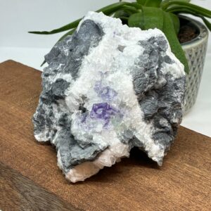 Kubisk Lavendel Fluorit