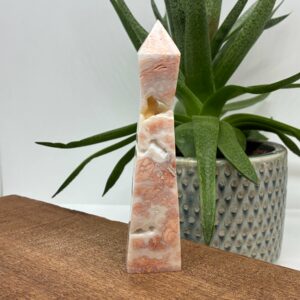 Cotton Candy - Pink Agat Buet Tårn