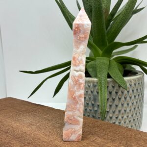 Cotton Candy - Pink Agat Buet Tårn