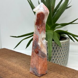 Cotton Candy - Pink Agat Buet Tårn