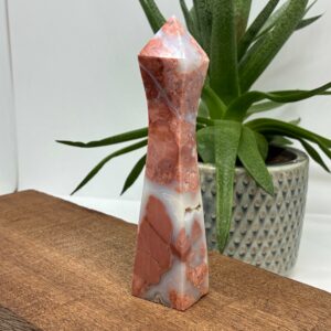 Cotton Candy - Pink Agat Buet Tårn