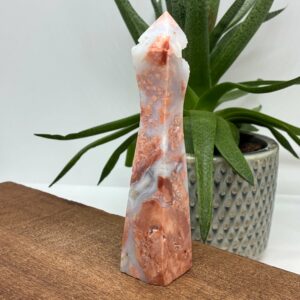 Cotton Candy - Pink Agat Buet Tårn