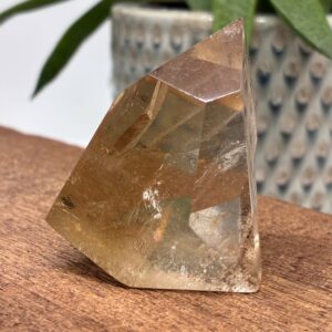 Naturlig Citrin Freeform Kantet