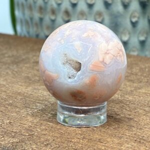 Cotton Candy - Pink Agat Kugle