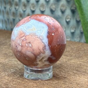 Cotton Candy - Pink Agat Kugle