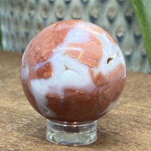 Cotton Candy - Pink Agat Kugle