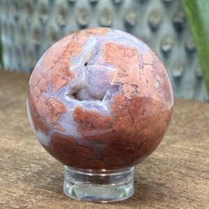 Cotton Candy - Pink Agat Kugle