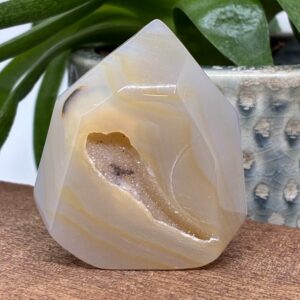 Agat Fladt Tårn/Spids