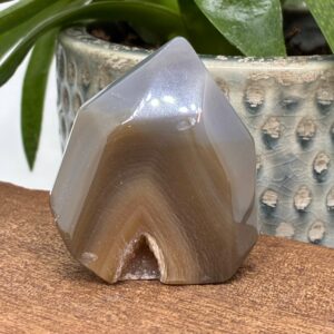 Agat Fladt Tårn/Spids