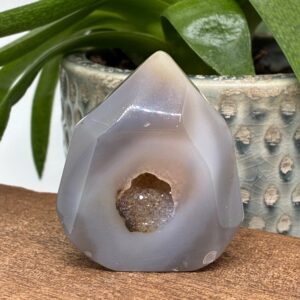 Agat Fladt Tårn/Spids