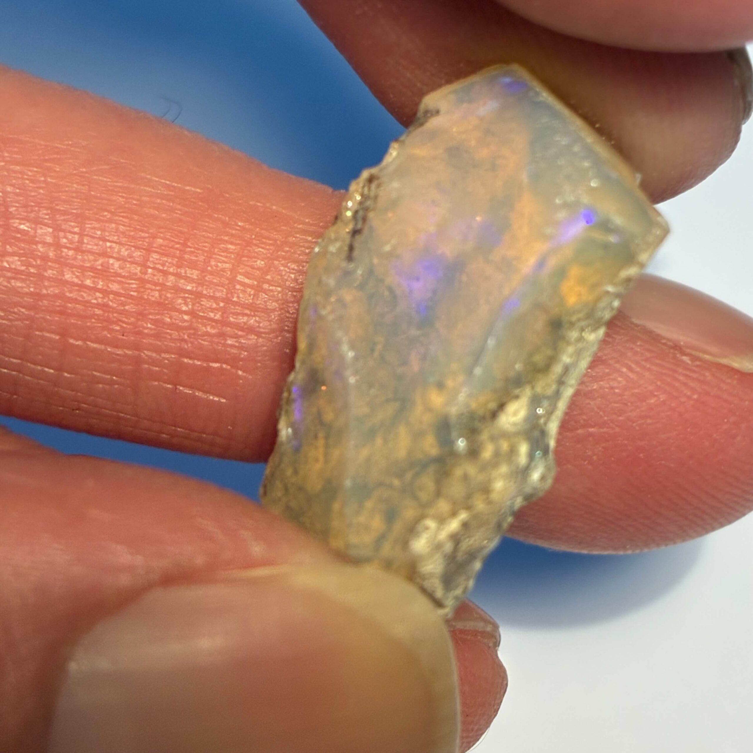 Etiopisk Opal Rå (18) 3,17g - Billede 2