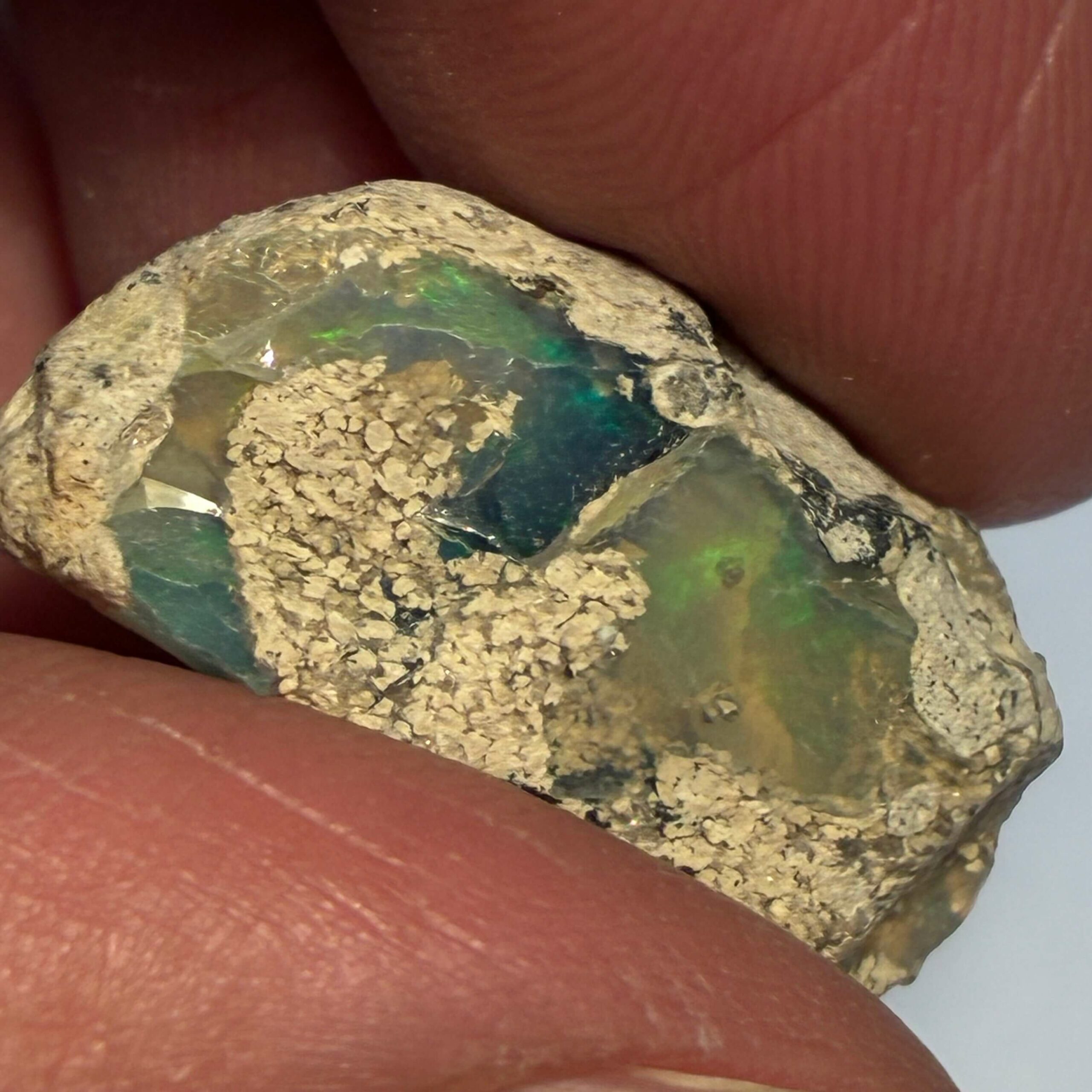 Etiopisk Opal Rå (48) 2,75g - Billede 2