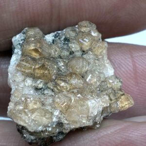 Hessonit Granat Samlerstykke