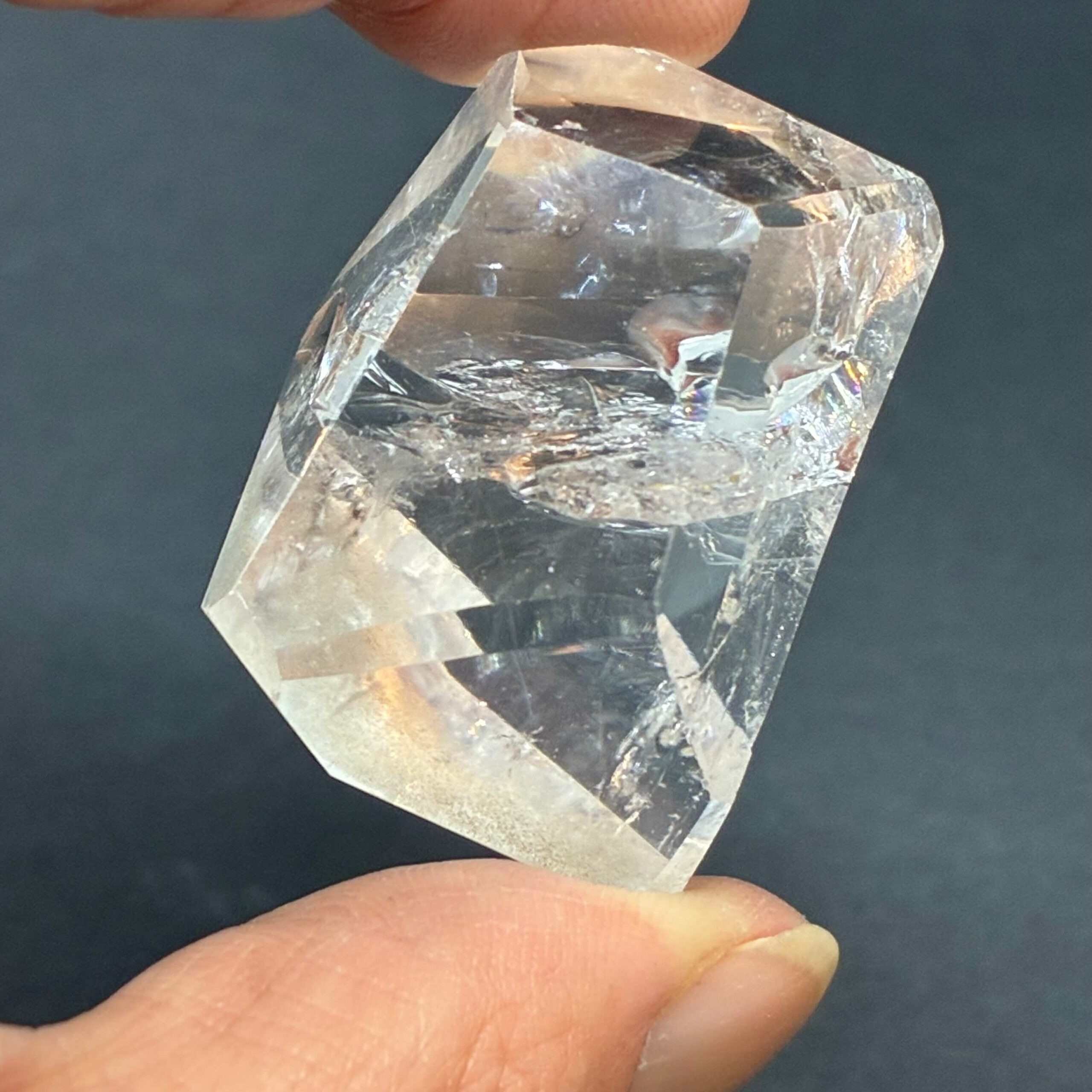 Bjergkrystal Kantet Freeform