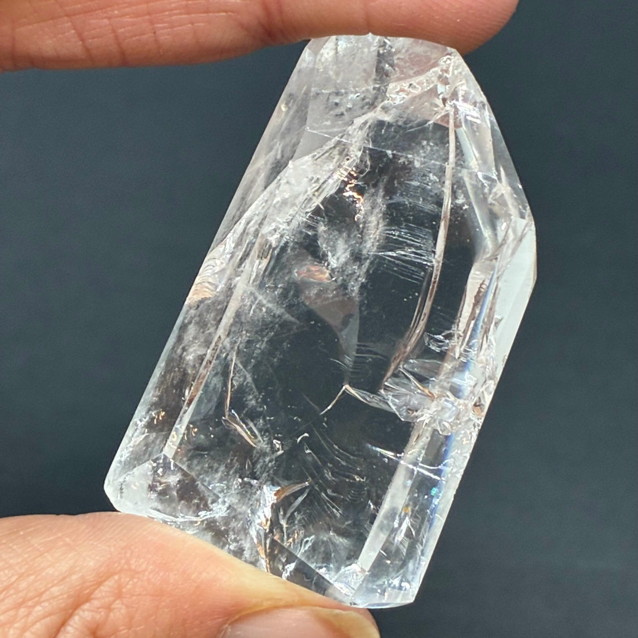 Bjergkrystal Kantet Freeform