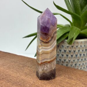 Ametyst og Mexicansk Agat Tårn