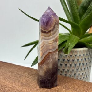 Ametyst og Mexicansk Agat Tårn