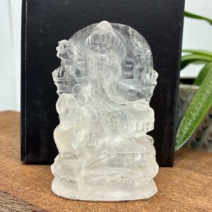Ganesha Figur Bjergkrystal