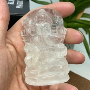 Alternative view of Ganesha Figur Bjergkrystal