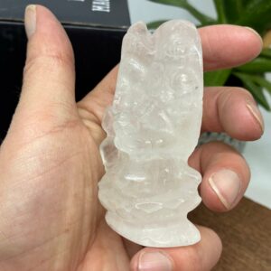 Ganesha Figur Bjergkrystal
