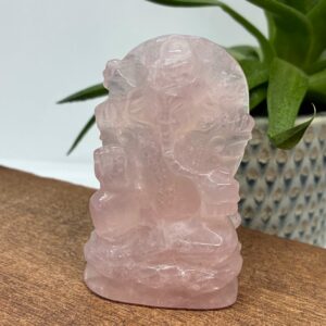 Ganesha Figur Rosenkvarts