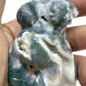 Kvinde Torso med former Mos Agat