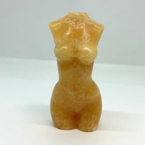 Kvinde Torso Orange Calsit