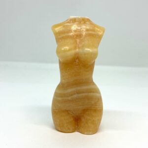 Kvinde Torso Orange Calsit