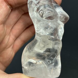 Kvinde Torso Bjergkrystal