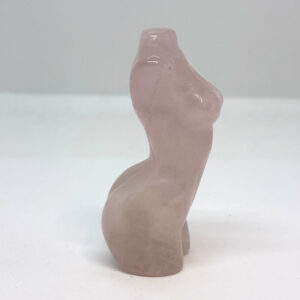 Alternative view of Kvinde Torso Rosenkvarts (2)