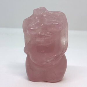 Gravid Kvinde Torso Rosenkvarts