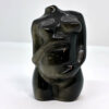 Gravid Kvinde Torso Obsidian Guldflash