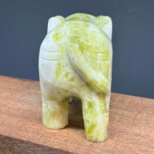 Elefant Lys Grøn Jade