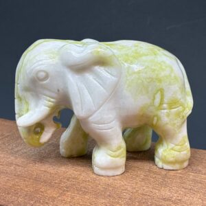 Elefant Lys Grøn Jade