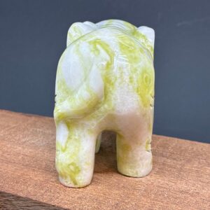 Elefant Lys Grøn Jade