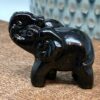 Elefant Obsidian Guld Flash