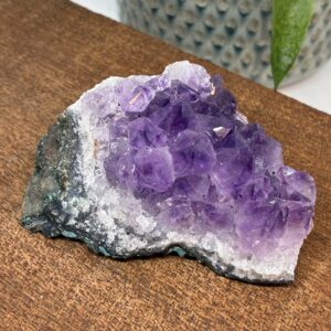 Ametyst Klynge Rå