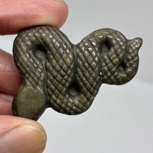 Slange Obsidian Guld Flash