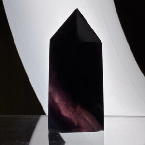 Fluorit Regnbue Tårn Mørk