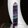 Fluorit Regnbue Tårn Mørk