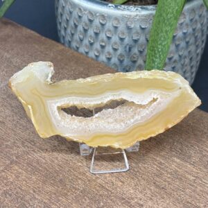 Agat Skive Natur Tyk