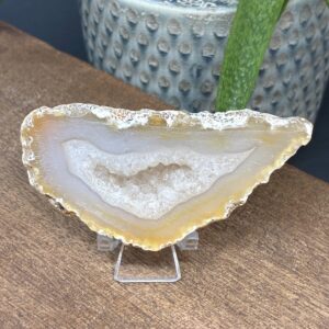 Agat Skive Natur Tyk