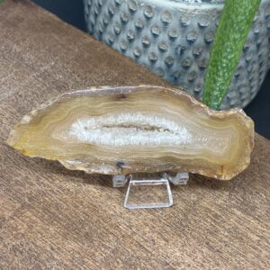 Agat Skive Natur Tyk