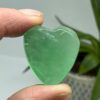 Grøn Fluorit Hjerte