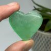 Grøn Fluorit Hjerte