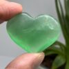 Grøn Fluorit Hjerte