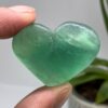 Grøn Fluorit Hjerte